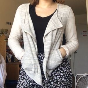 Loft Asymmetrical Zip Sweater